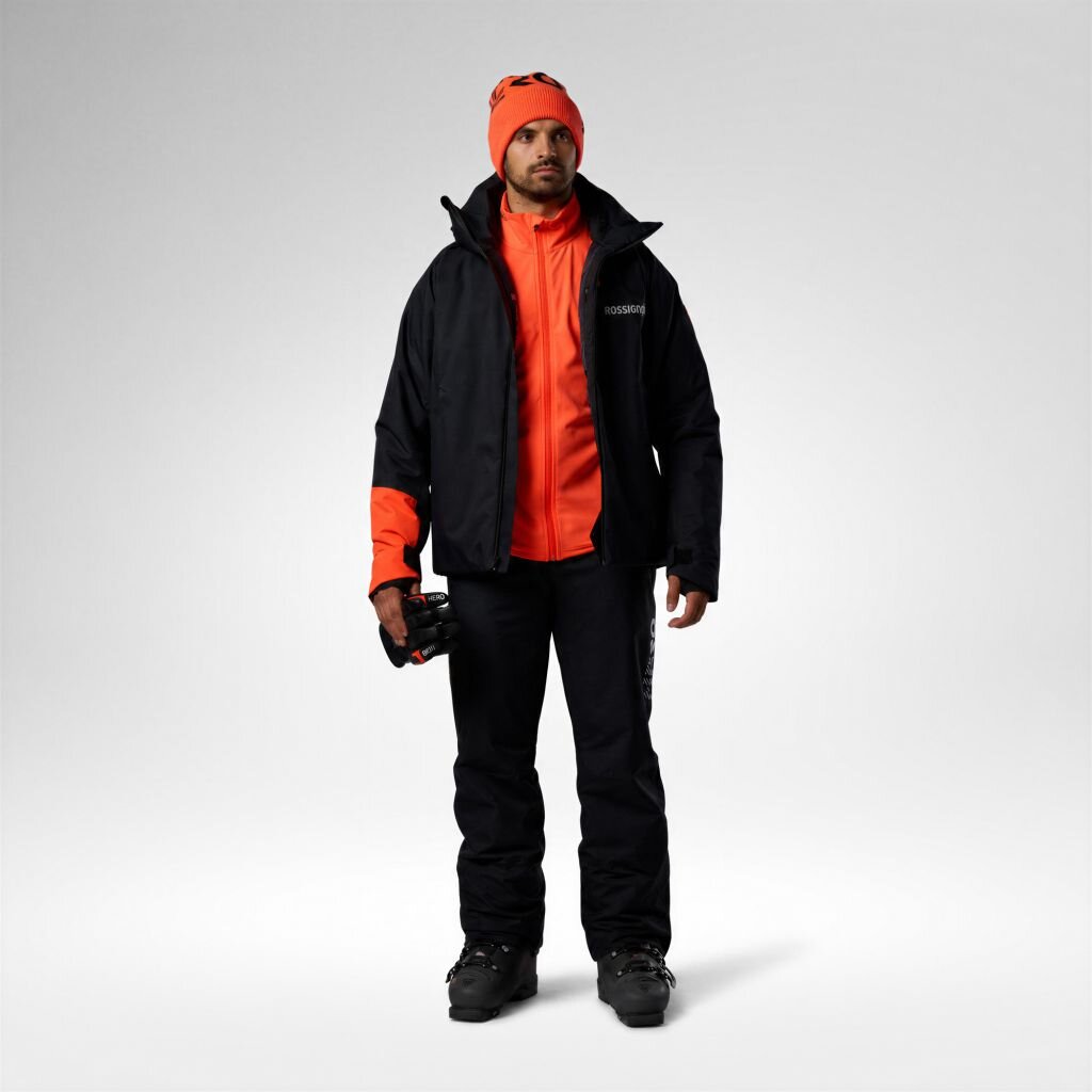 Rossignol M HERO ISOLIERTE SKIHOSE - SCHWARZ